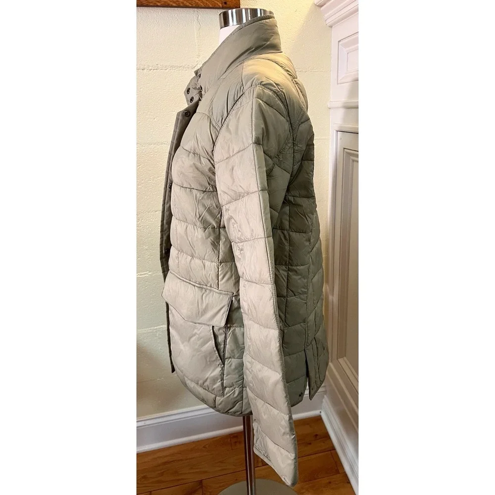 Women's‎ Grayers Paragon Quilted Featherweight Jacket Size M Slate Green